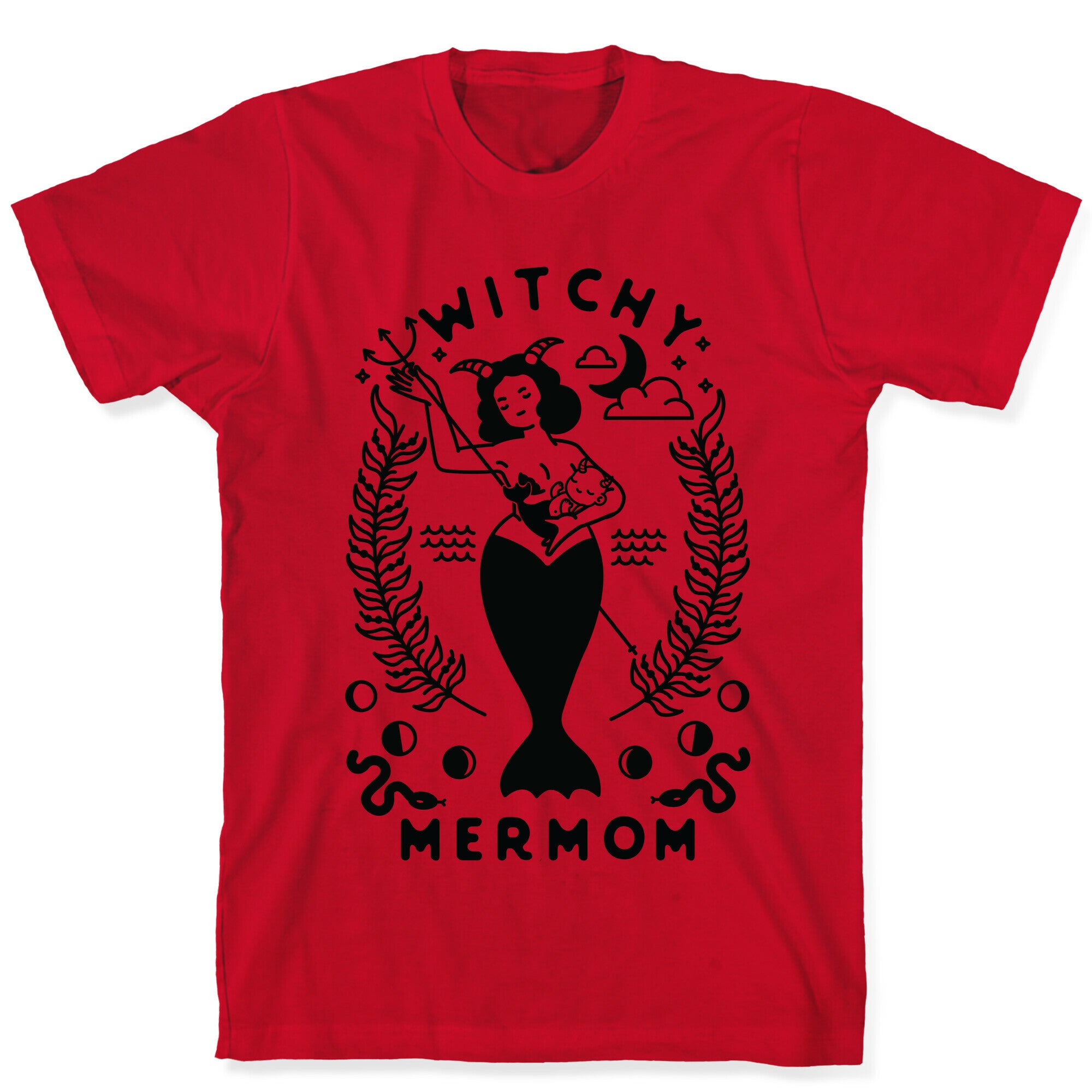 Witchy Mermom T-Shirt